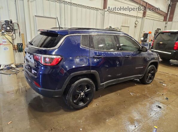 3C4NJDBB2KT780937 2019 JEEP COMPASS Blue Trasero derecho