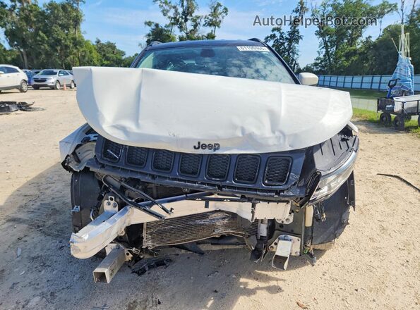 3C4NJDBB2LT240148 2020 JEEP COMPASS White Widok z przodu