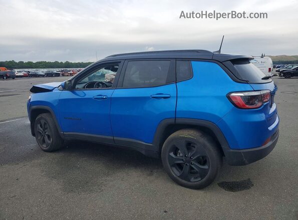 3C4NJDBB2MT557753 2021 JEEP COMPASS Blue უკანა მარცხენა