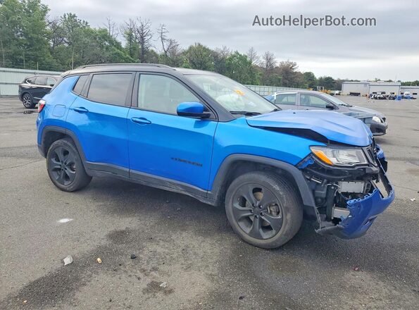 3C4NJDBB2MT557753 2021 JEEP COMPASS Blue წინა მარჯვენა