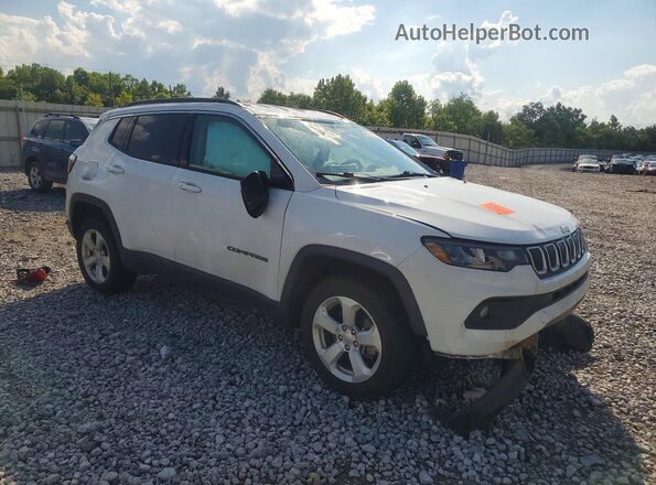 3C4NJDBB2NT134818 2022 JEEP COMPASS White Przód prawy
