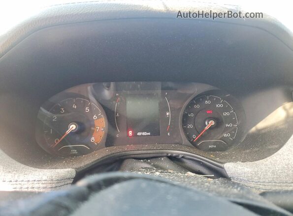 3C4NJDBB2NT134818 2022 JEEP COMPASS White Widok zestawu wskaźników