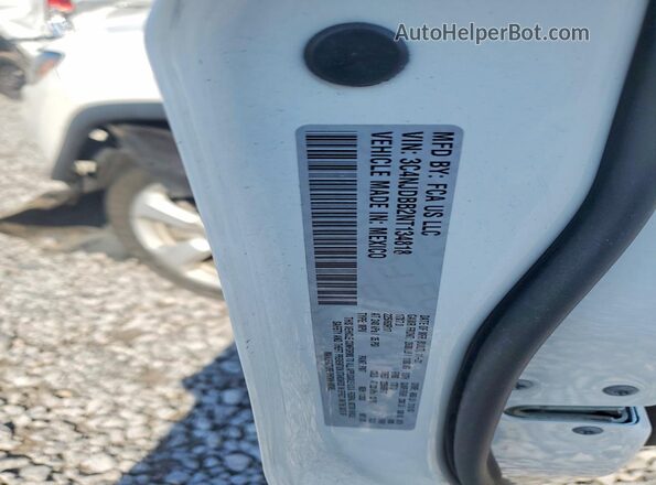 3C4NJDBB2NT134818 2022 JEEP COMPASS White Widok naklejki z numerem VIN