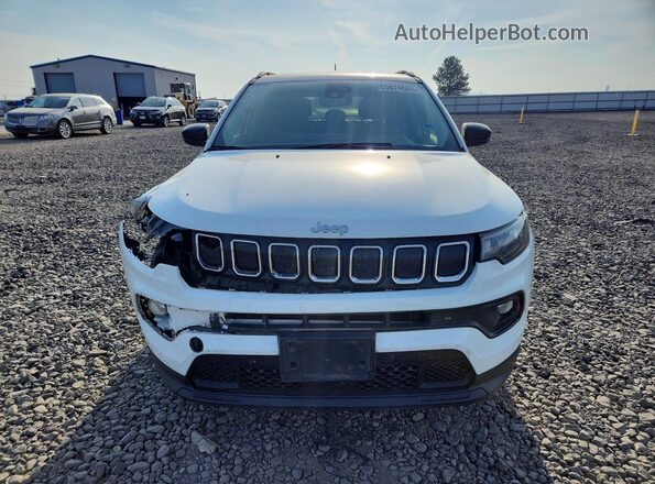3C4NJDBB2NT231730 2022 JEEP COMPASS White Vista frontal