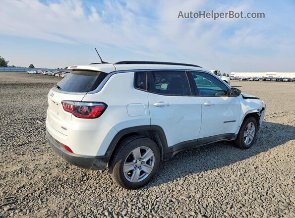 3C4NJDBB2NT231730 2022 JEEP COMPASS White Trasero derecho
