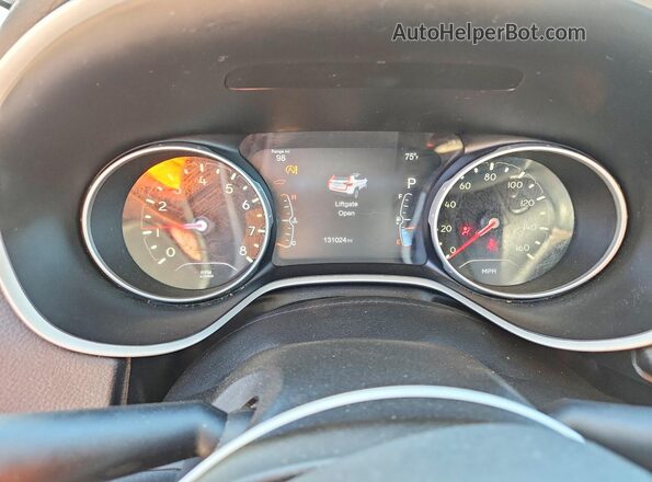 3C4NJDBB3HT655941 2017 JEEP COMPASS Silver Vista del cuadro de instrumentos