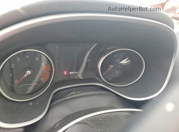 3C4NJDBB3JT313427 2018 JEEP COMPASS Burgundy Vista del cuadro de instrumentos