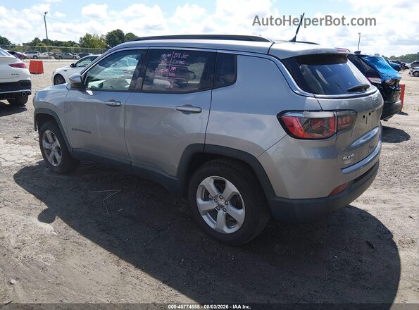 3C4NJDBB3JT314268 2018 JEEP COMPASS Silver Trasero izquierdo