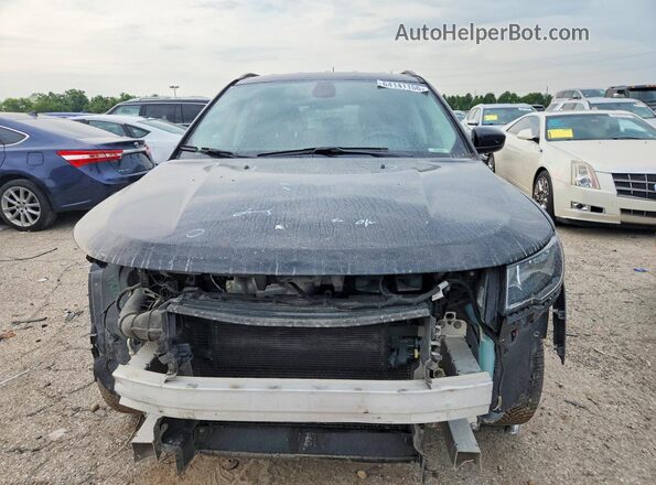 3C4NJDBB3JT325447 2018 JEEP COMPASS Black Դիմացի տեսք