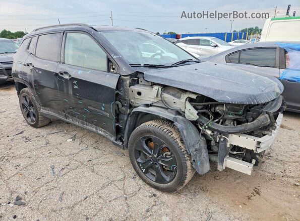 3C4NJDBB3JT325447 2018 JEEP COMPASS Black Առջևի աջ