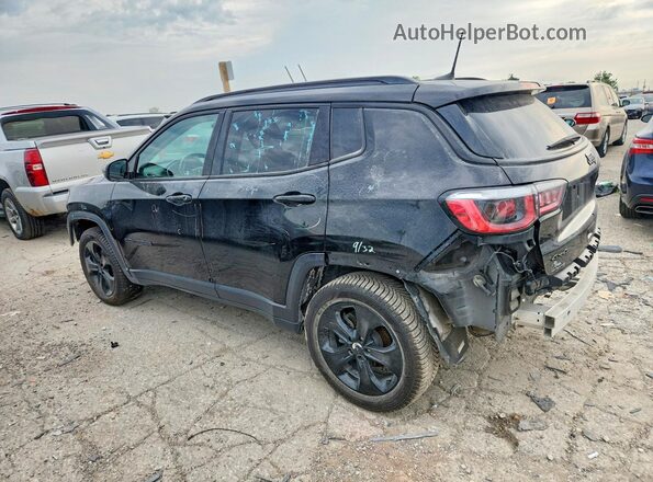 3C4NJDBB3JT325447 2018 JEEP COMPASS Black Հետևի ձախ