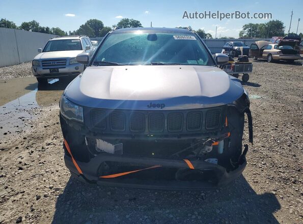 3C4NJDBB3JT395059 2018 JEEP COMPASS Gray Vista frontal