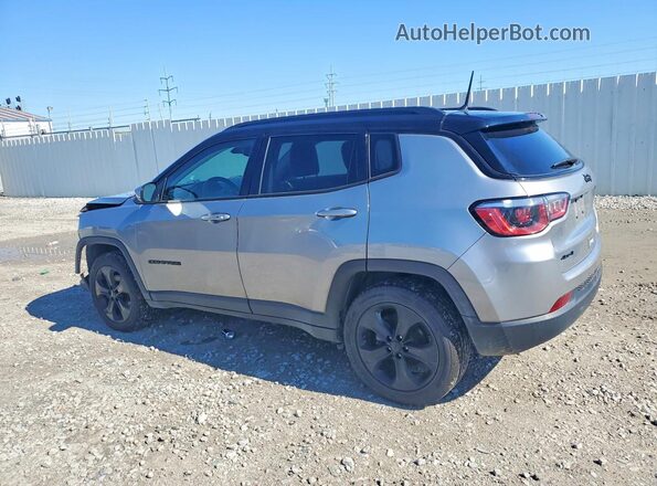 3C4NJDBB3JT395059 2018 JEEP COMPASS Gray Trasero izquierdo