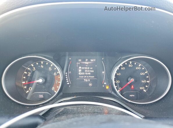 3C4NJDBB3JT395059 2018 JEEP COMPASS Gray Vista del cuadro de instrumentos
