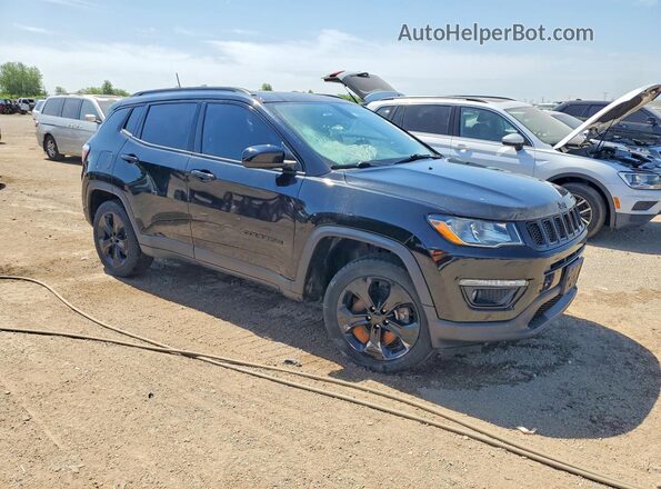 3C4NJDBB3KT648317 2019 JEEP COMPASS Black Передня права чверть