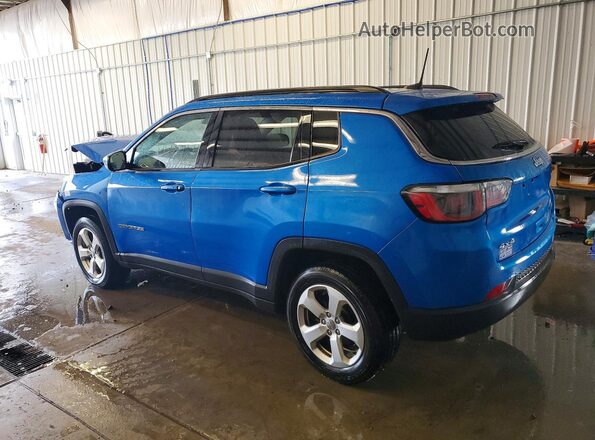 3C4NJDBB3KT678465 2019 JEEP COMPASS Синий Задняя левая четверть