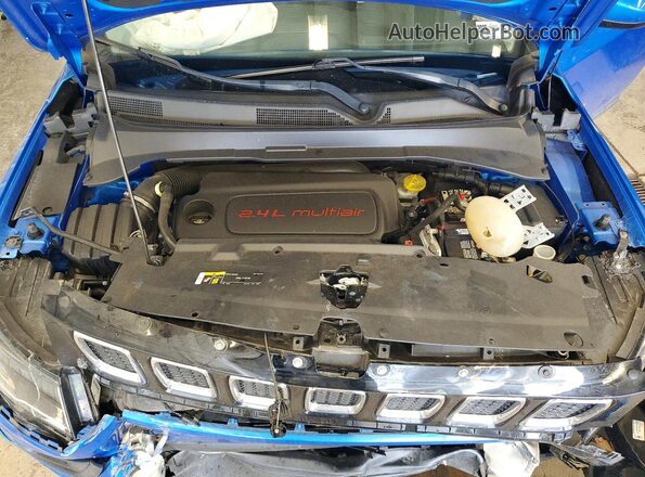 3C4NJDBB3KT678465 2019 JEEP COMPASS Синий Вид подкапотного пространства