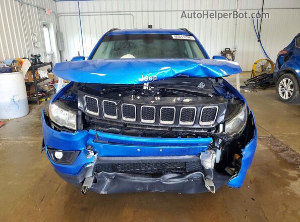 3C4NJDBB3KT678465 2019 JEEP COMPASS Синий Вид спереди
