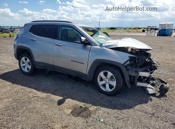 3C4NJDBB3MT589238 2021 JEEP COMPASS Gray Delantero derecho