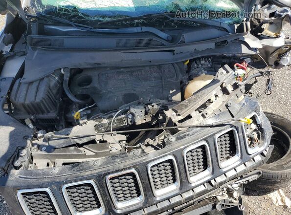 3C4NJDBB3MT589238 2021 JEEP COMPASS Gray Vista del compartimento del motor