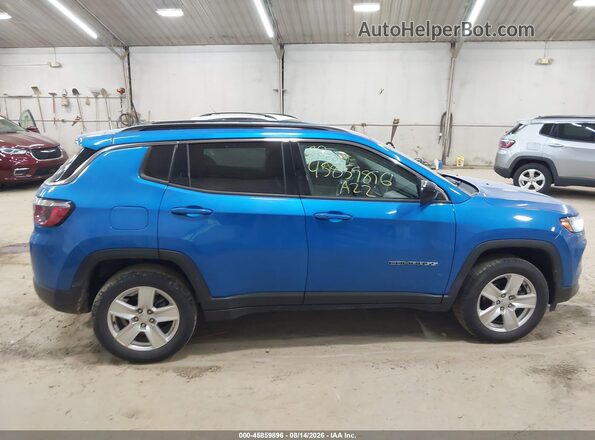 3C4NJDBB3NT147447 2022 JEEP COMPASS Blue Vista interior trasera