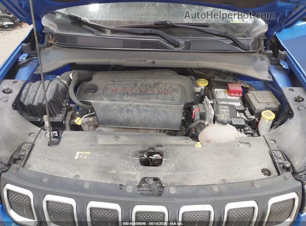 3C4NJDBB3NT147447 2022 JEEP COMPASS Blue Vista trasera