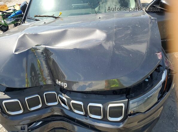 3C4NJDBB3NT152129 2022 JEEP COMPASS Black Widok komory silnika