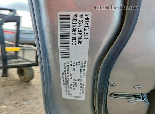 3C4NJDBB3NT186412 2022 JEEP COMPASS Silver Vista de la etiqueta del VIN
