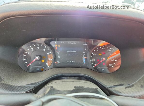 3C4NJDBB3NT186412 2022 JEEP COMPASS Silver Vista del cuadro de instrumentos