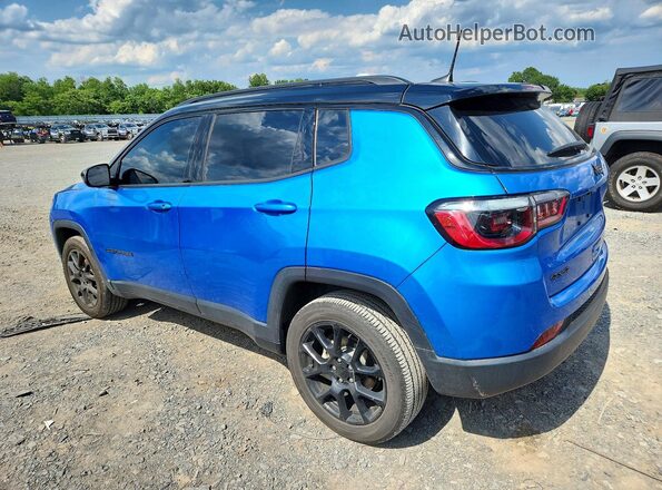 3C4NJDBB3NT196731 2022 JEEP COMPASS Синий Задняя левая четверть