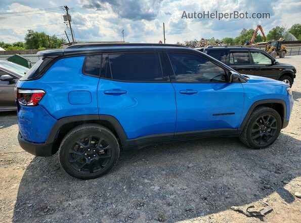 3C4NJDBB3NT196731 2022 JEEP COMPASS Синий Задняя правая четверть