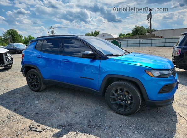 3C4NJDBB3NT196731 2022 JEEP COMPASS Синий Передняя правая четверть