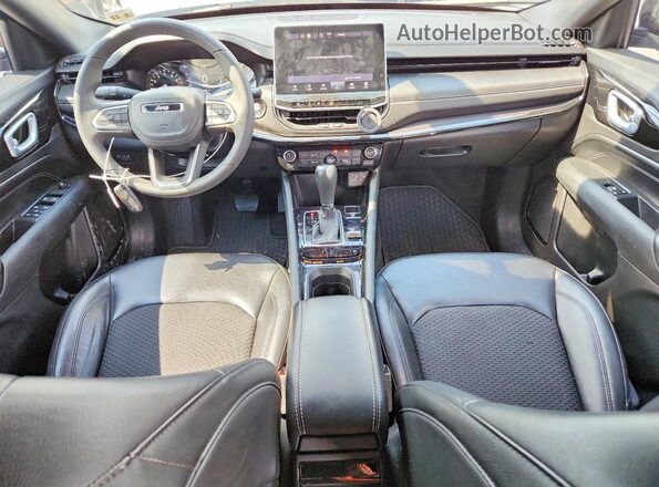 3C4NJDBB3NT196731 2022 JEEP COMPASS Синий Вид панели приборов