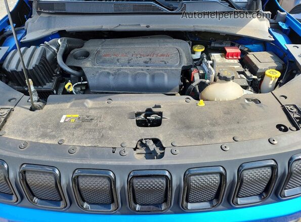 3C4NJDBB3NT196731 2022 JEEP COMPASS Синий Вид подкапотного пространства