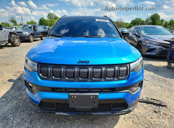 3C4NJDBB3NT196731 2022 JEEP COMPASS Синий Вид спереди