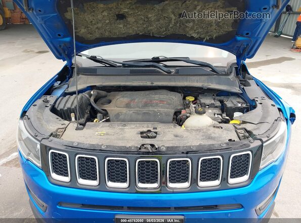 3C4NJDBB4HT610930 2017 JEEP COMPASS Blue Հետևի տեսք