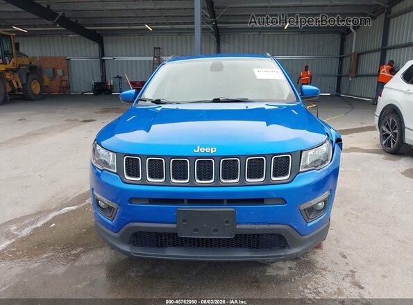 3C4NJDBB4HT610930 2017 JEEP COMPASS Blue Սարքավորումների վահանակի տեսք