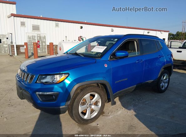 3C4NJDBB4HT651817 2017 JEEP ALL NEW COMPASS Blue Передня ліва чверть