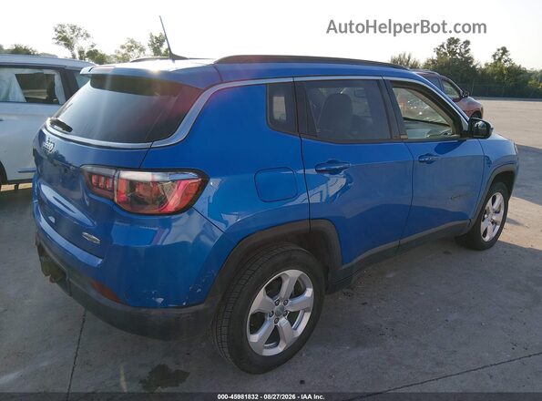 3C4NJDBB4HT651817 2017 JEEP ALL NEW COMPASS Blue Задня права чверть