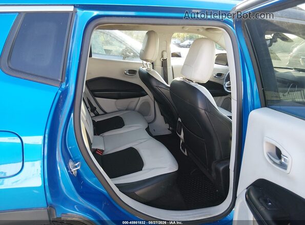 3C4NJDBB4HT651817 2017 JEEP ALL NEW COMPASS Blue Вид наклейки з VIN-кодом