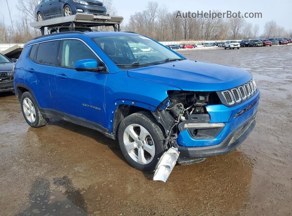 3C4NJDBB4HT666186 2017 JEEP COMPASS Blue წინა მარჯვენა