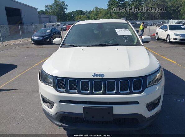 3C4NJDBB4JT206256 2018 JEEP COMPASS White Vista del cuadro de instrumentos