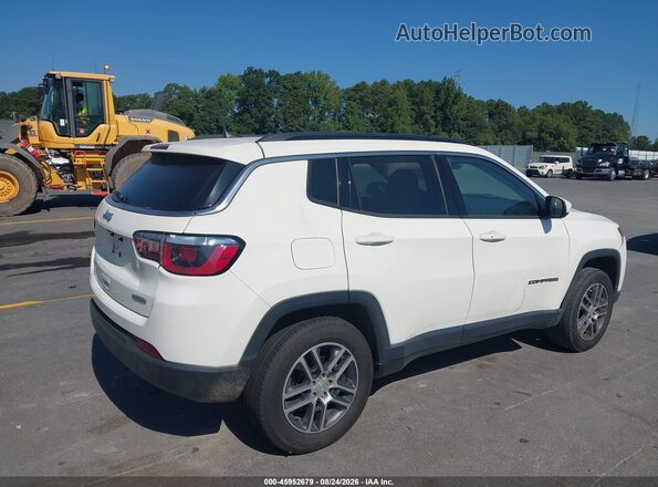 3C4NJDBB4JT206256 2018 JEEP COMPASS White Trasero derecho