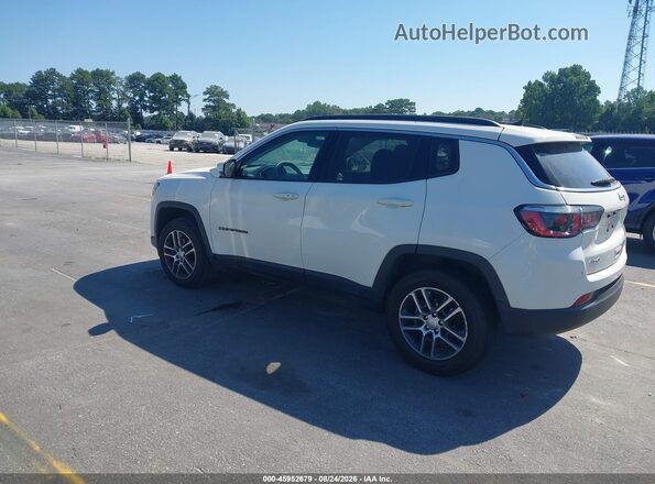 3C4NJDBB4JT206256 2018 JEEP COMPASS White Trasero izquierdo
