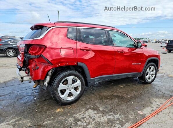 3C4NJDBB4JT223557 2018 JEEP COMPASS Red Задня права чверть