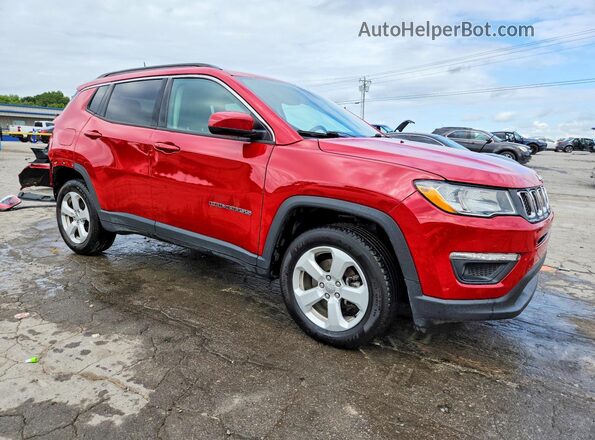 3C4NJDBB4JT223557 2018 JEEP COMPASS Red Передня права чверть