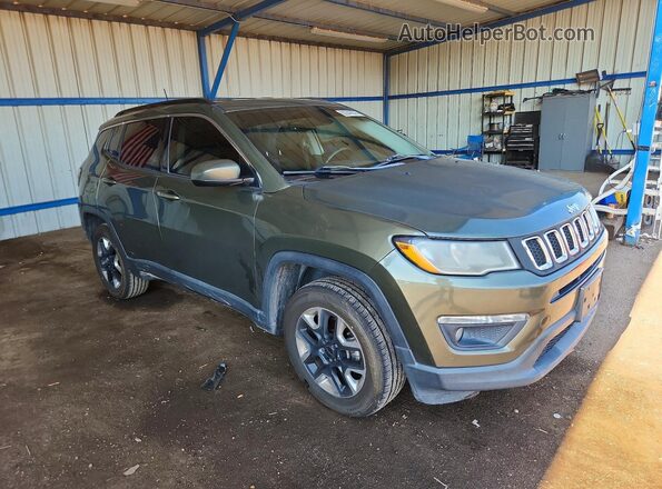 3C4NJDBB4JT231366 2018 JEEP COMPASS Green Przód prawy