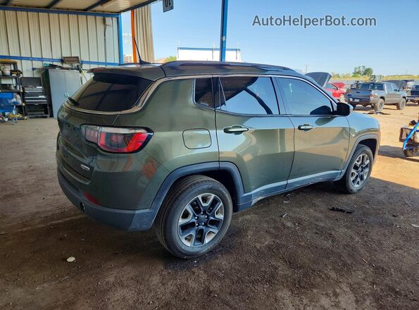 3C4NJDBB4JT231366 2018 JEEP COMPASS Green Tył prawy