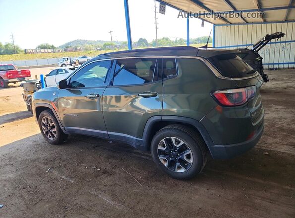3C4NJDBB4JT231366 2018 JEEP COMPASS Green Tył lewy