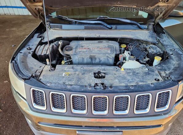 3C4NJDBB4JT231366 2018 JEEP COMPASS Green Widok wnętrza z tyłu